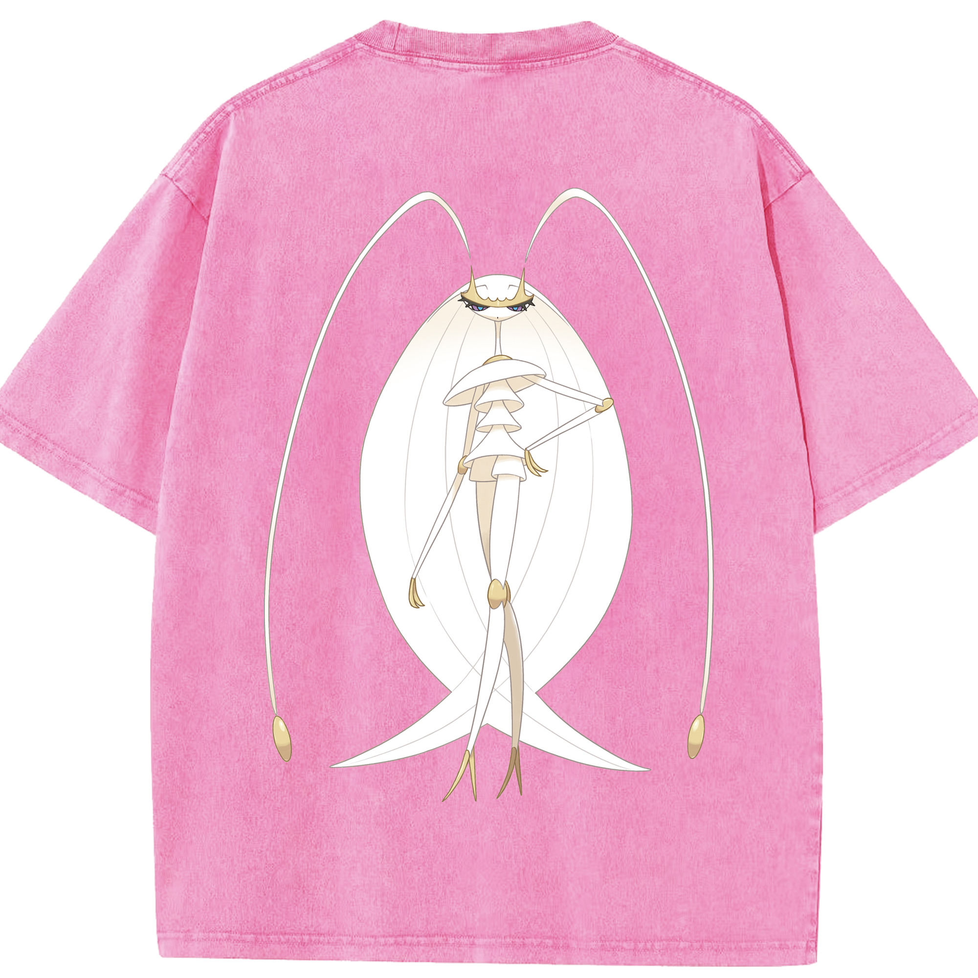 （画像用） ポケットモンスター Pokémon 綿100% ヴィンテージ風 半袖Tシャツ（背面プリント）
